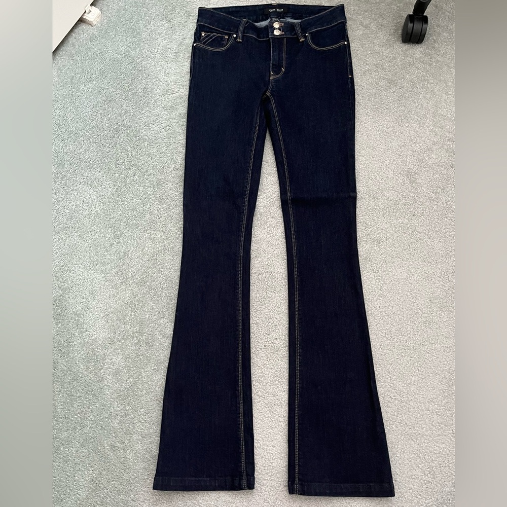 White House Black Market Dark Blue Denim Jeans